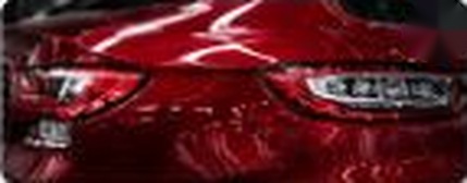 Repaired red car